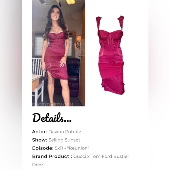 Vintage Gucci Runway Bustier Cutout Silk Mini Dress 42 6 Corset Open Back 2000s - Picture 5 of 15